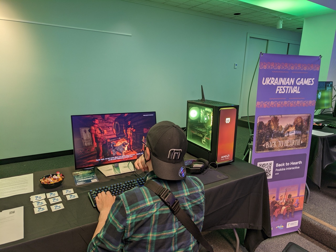 Photo from Ukrainian Games Festival in San Francisco 2026